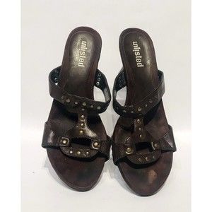 Unlisted Womens Brown heels Size 7.5 Wild at Heart